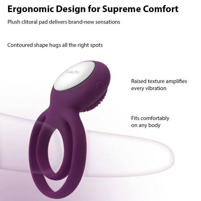 TAMMY – Vibrating Double Cock Ring