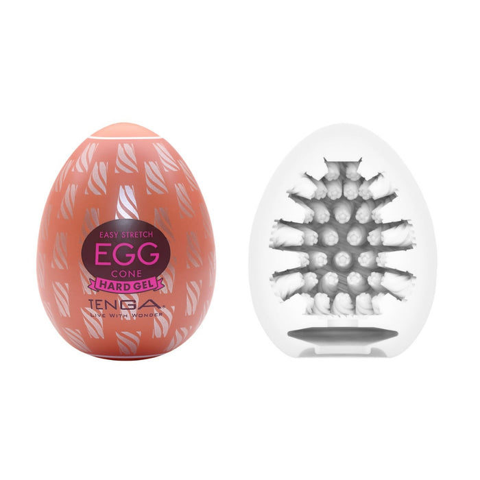 Tenga Egg Cone –  masturbatorius su spiraline „Cone“ tekstūra