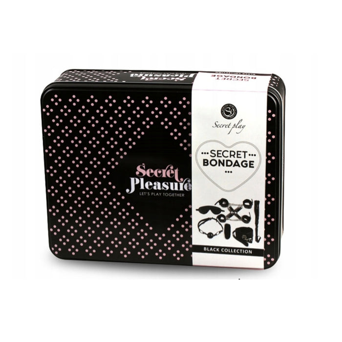 Set Secret Bondage - Set 8 pcs Black