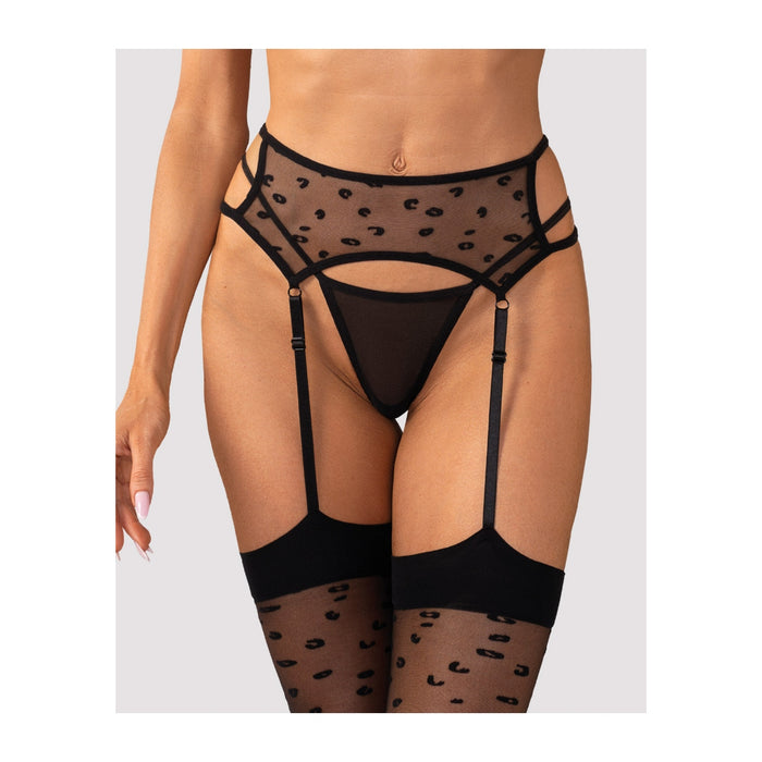 Obsessive Isinne – prisegamų kojinių imitacija