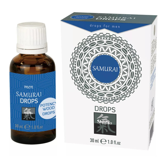Shiatsu Samurai Drops stimulant for Him, 30 ml