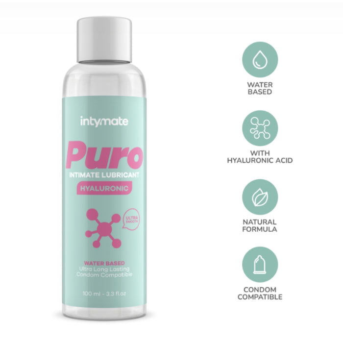 INTYMATE Puro Hyaluronic water-based lubricant, 100 ml