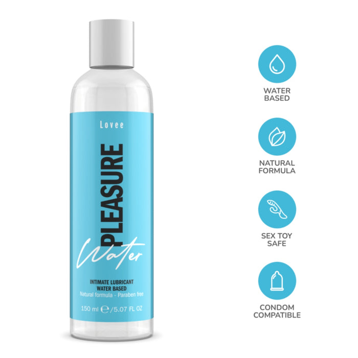 Lovee Water Pleasure vandens pagrindo lubrikantas, 150 ml