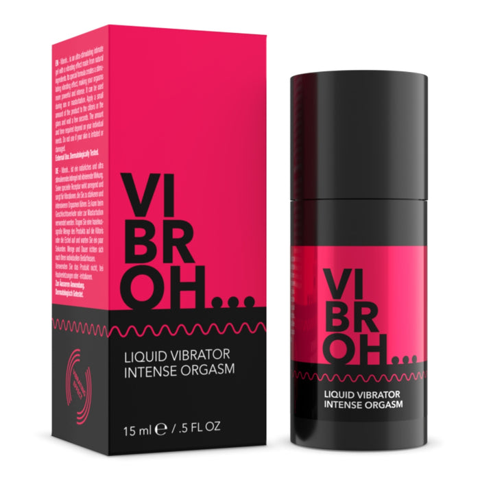 Vibroh stimulating gel with vibrating effect, 15 ml