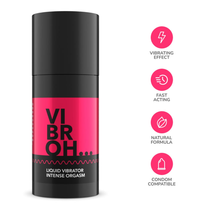 Vibroh stimulating gel with vibrating effect, 15 ml