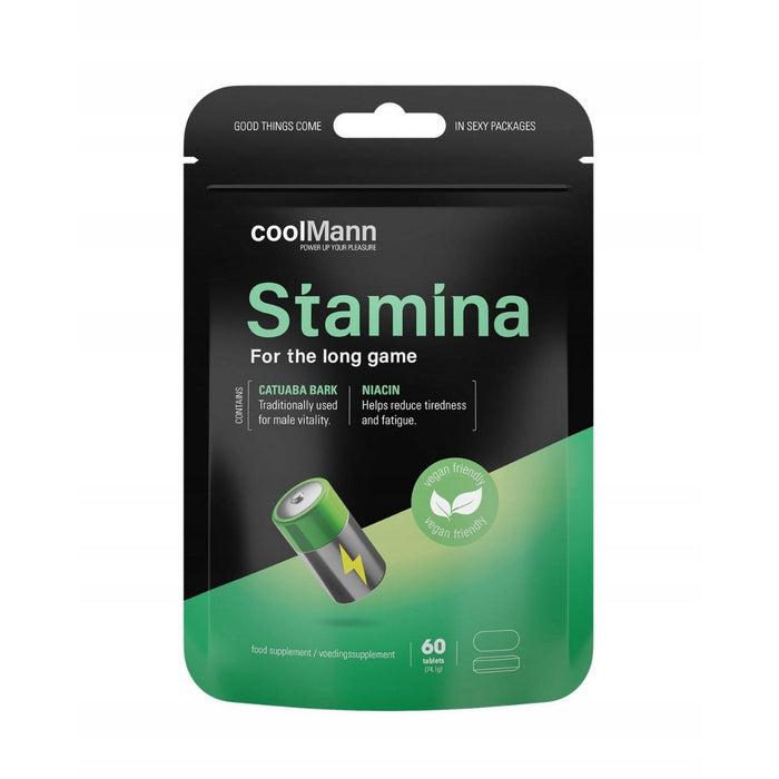 CoolMann STAMINA – herbal food supplement, 60 tablets