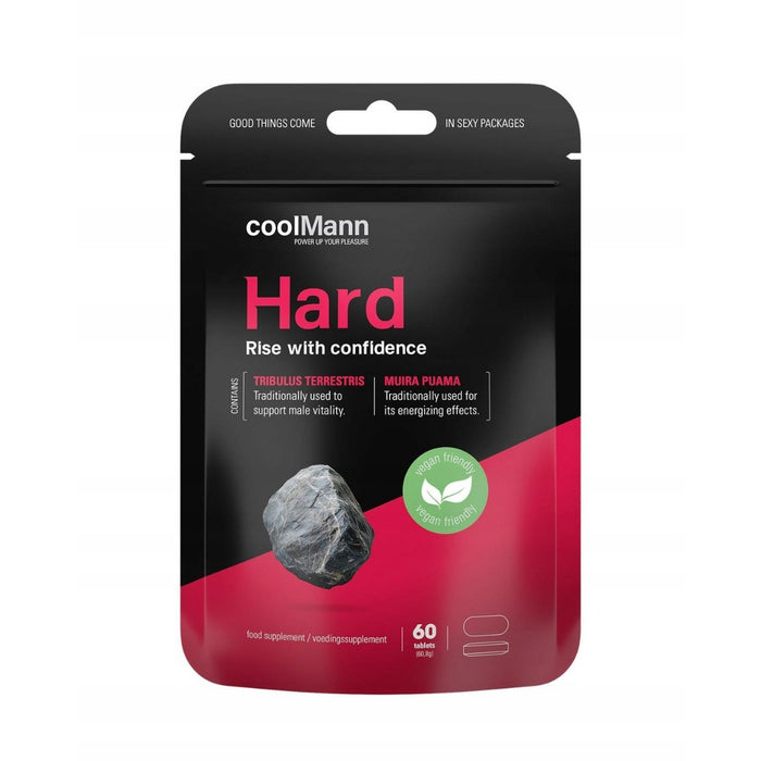 CoolMann HARD – herbal dietary supplement for men, 60 tablets.