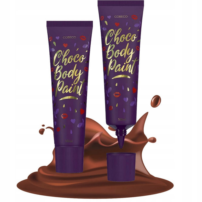 Cobeco Chocolate Bodypaint – šokoladiniai kūno dažai, 100 ml