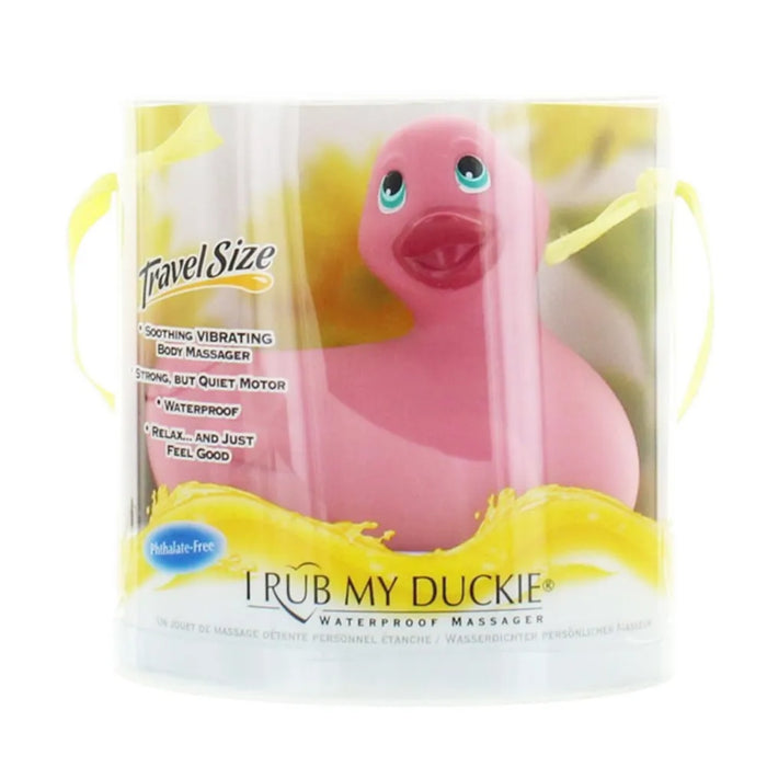 Vibruojantis ančiuko formos masažuoklis „I Rub My Duckie“ – vandeniui atsparus
