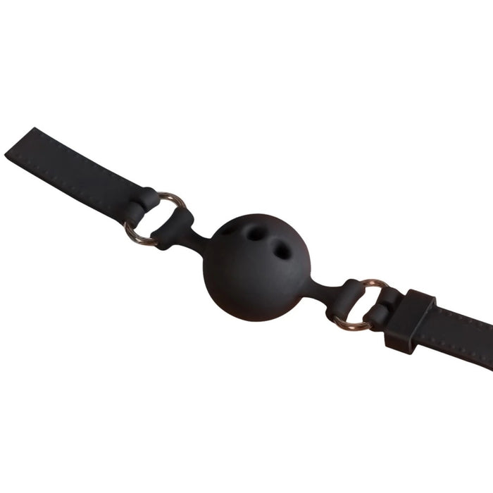 Bad Kitty silikoninis burnos kaištis – reguliuojamas, juodas