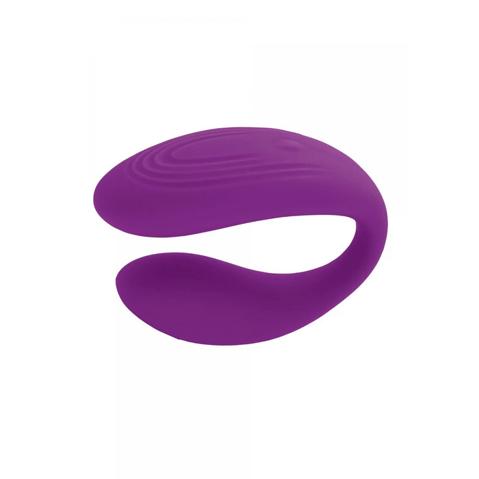 Bound Love porų vibratorius su pulteliu – silikoninis, USB, violetinis