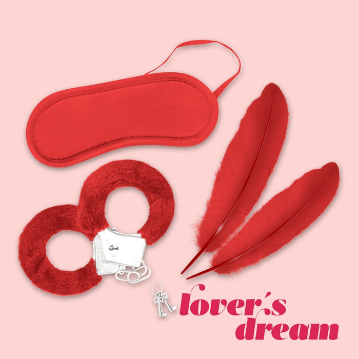 Lover's Dream BDSM Set, Red