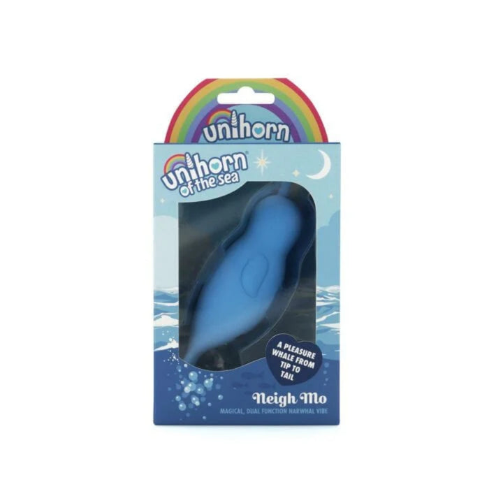 Unihorn Narwhal vibratorius – klitorinis, dviejų variklių, silikoninis, USB