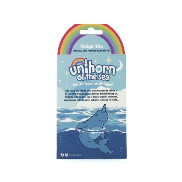 Unihorn Narwhal vibratorius – klitorinis, dviejų variklių, silikoninis, USB