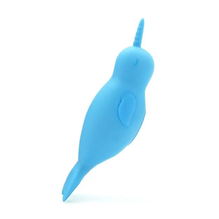 Unihorn Narwhal vibratorius – klitorinis, dviejų variklių, silikoninis, USB