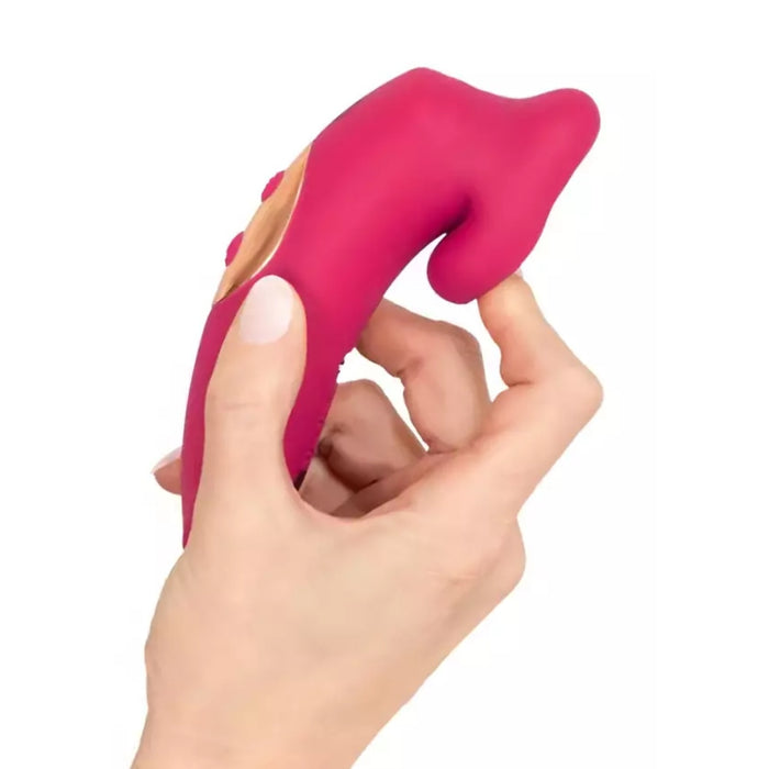 OralFun klitorinis stimuliatorius – siurbimo efektas + vibracija, silikoninis, USB