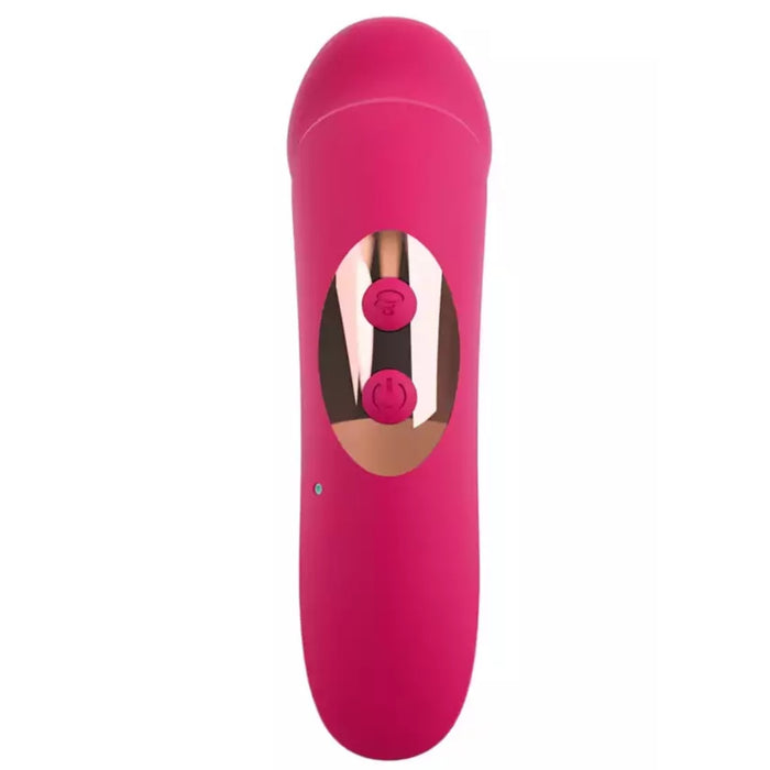 OralFun klitorinis stimuliatorius – siurbimo efektas + vibracija, silikoninis, USB