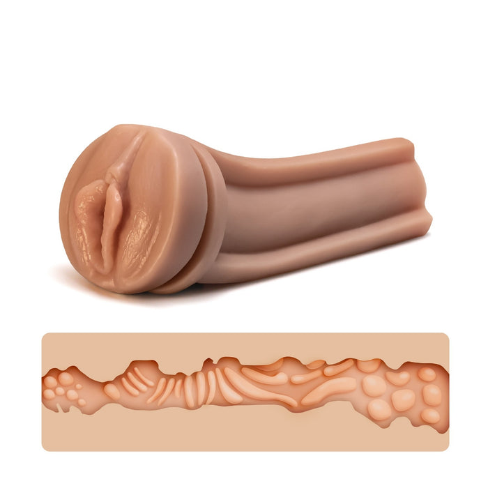 Crushious Prixus Masturbator with Case - TPE, 24.5 cm