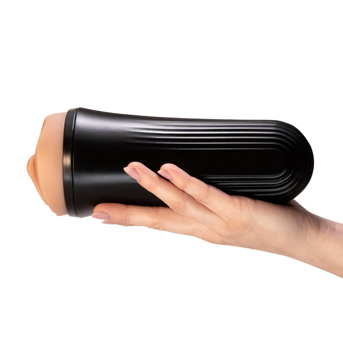 Crushious Prixus Masturbator with Case - TPE, 24.5 cm