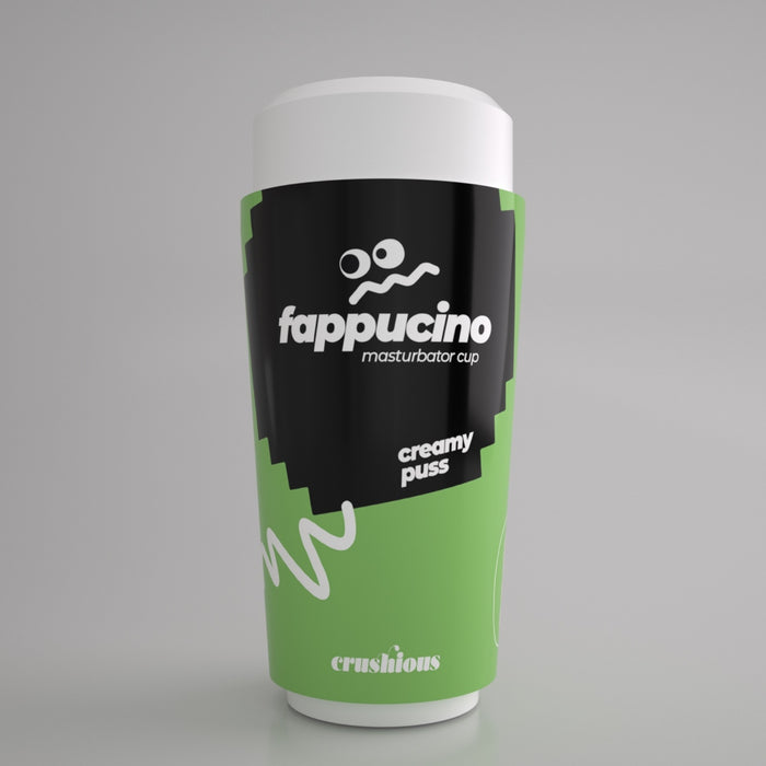 Crushious Fappucino Creamy Puss masturbatorius – nešiojamas, TPE
