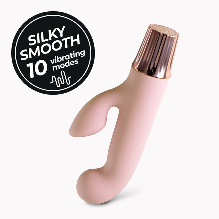 Crushious Mellow Cony mini vibratorius – nešiojamas, silikonas