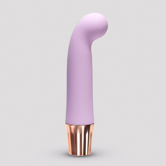 Crushious Mellow Gee mini vibratorius – nešiojamas, G taško forma, silikonas