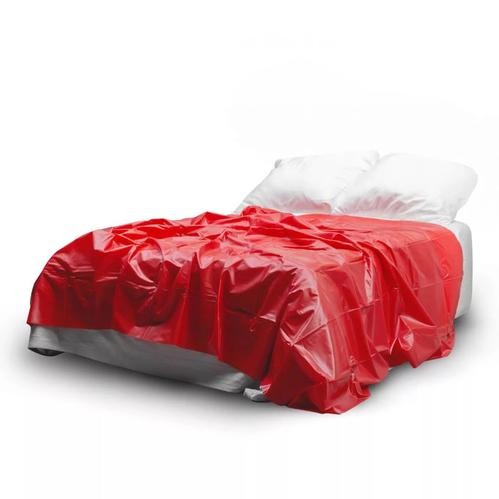 Red vinyl sheet - 180 × 230 cm