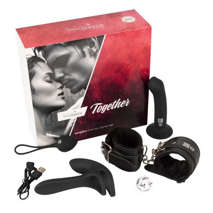 Magic Shiver Couples Love Toy Starter Set – rinkinys poroms, 5 dalių