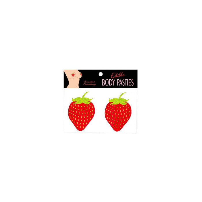 Edible Pasties Strawberry – edible nipple stickers, strawberry flavored