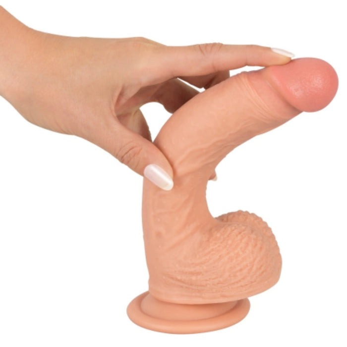 Realistixxx Real Lover Medium – dildo, silicone, with suction cup, 21.7 cm