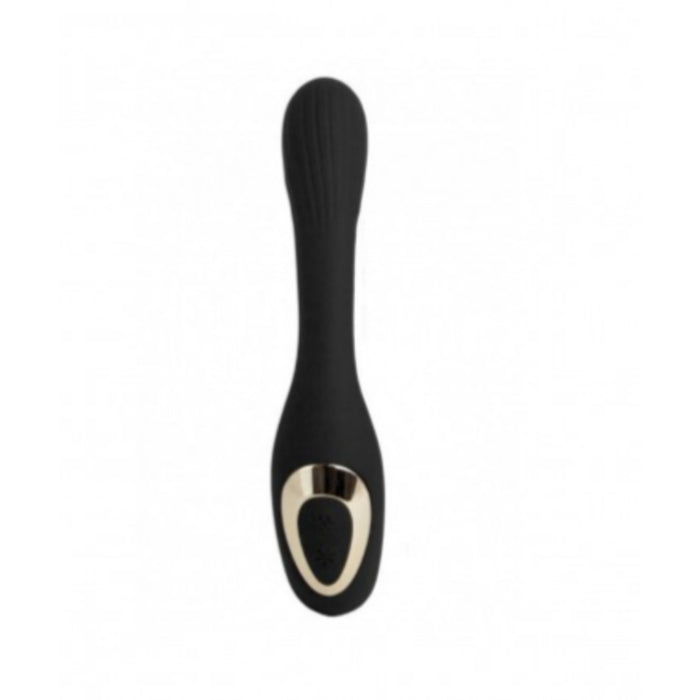 Dual Pleasures – a dual clitoral and G-spot stimulator, silicone, rechargeable