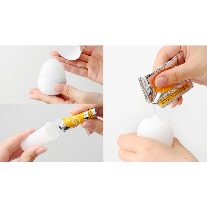 TENGA Egg Starry – a compact masturbator for men with a textured surface