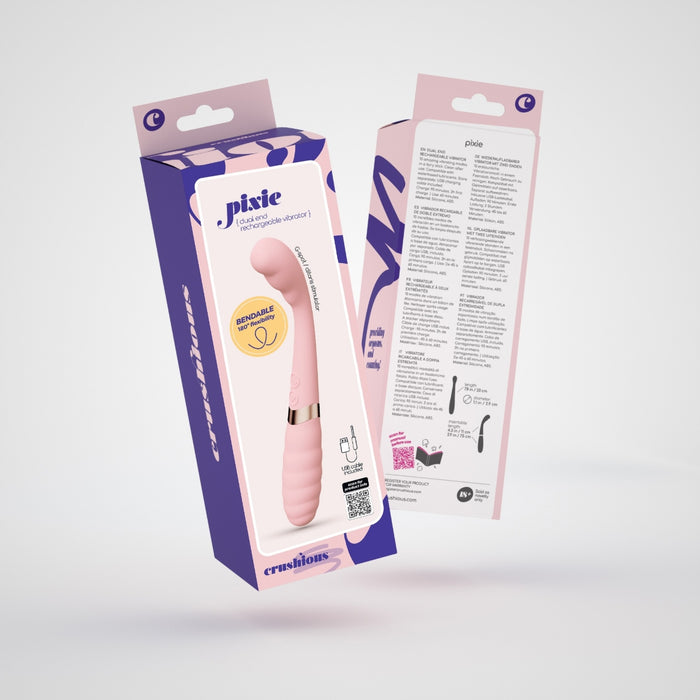 CRUSHIOUS Pixie – Dual Rechargeable Vibrator