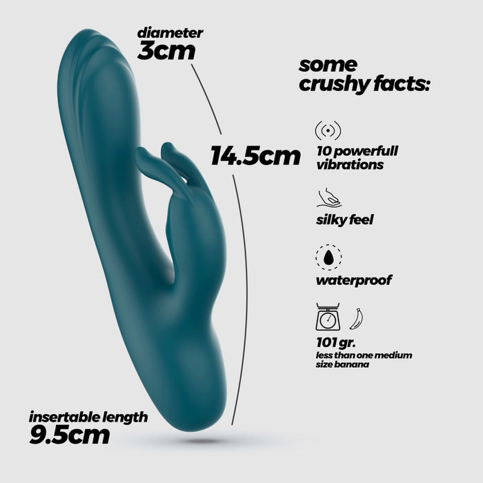 CRUSHIOUS Lola – mini rabbit vibratorius