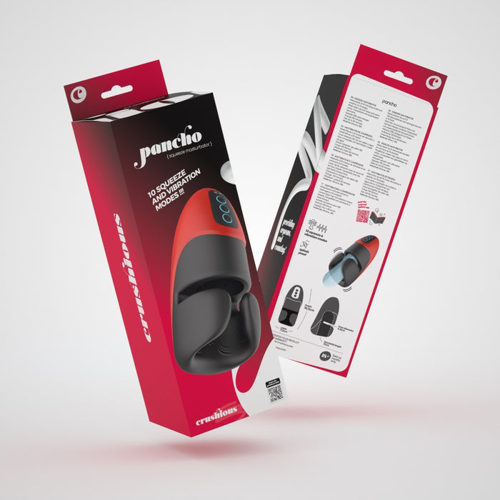 CRUSHIOUS Pancho – Rechargeable Masturbator with Pressure Function