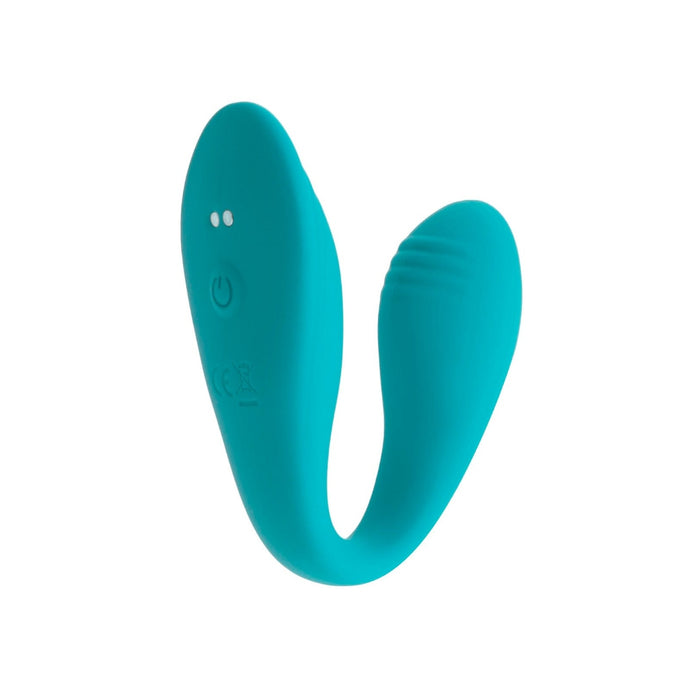 DELIGHT Vibrator – turquoise, with remote control