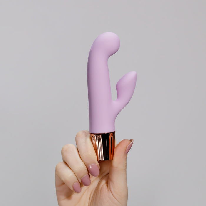 Crushious Mellow Cony – mini vibratorius zuikutis, violetinis