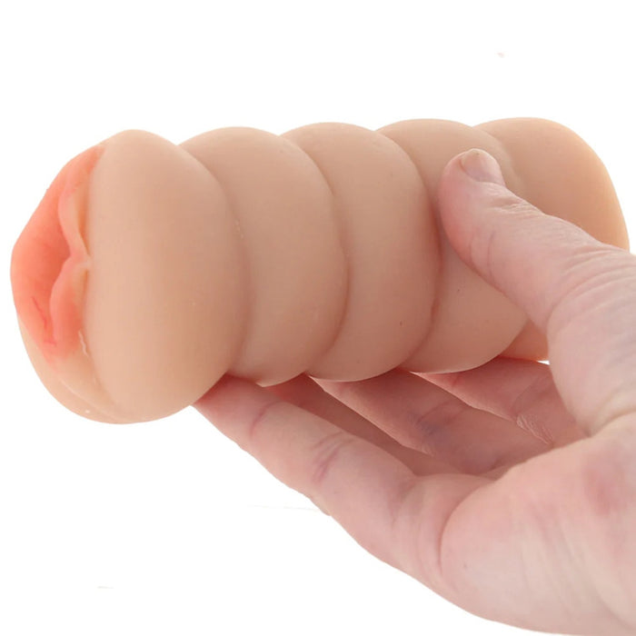 Aidra Fox Pocket Pussy Stroker – masturbatorius vyrams (beige)
