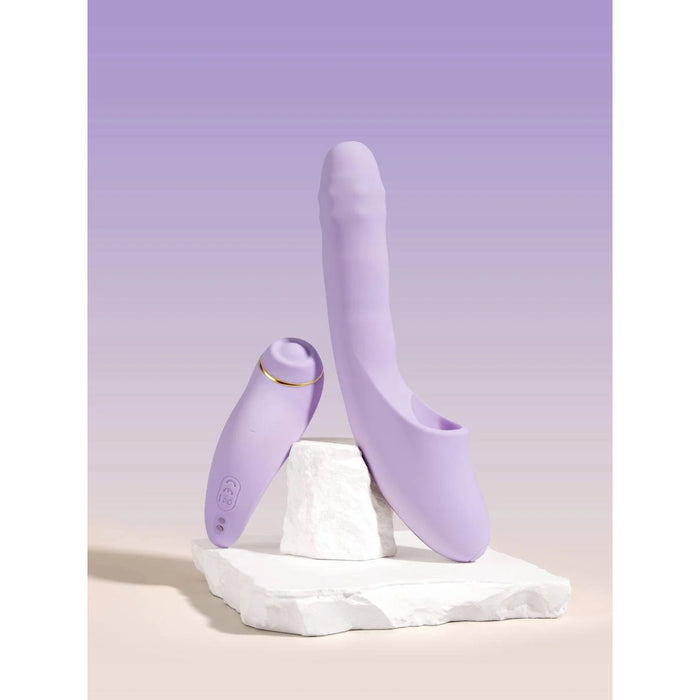 SVAKOM DuoGlow – 2-piece vibrator and clitoral stimulator, 5-in-1