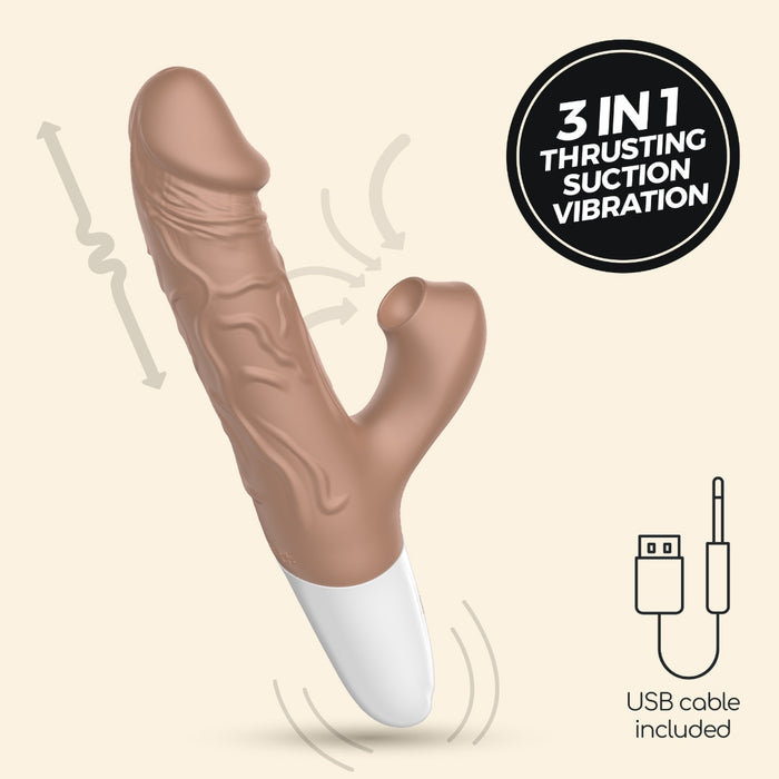 Crushious El Matador – Thrusting Realistic Vibrator