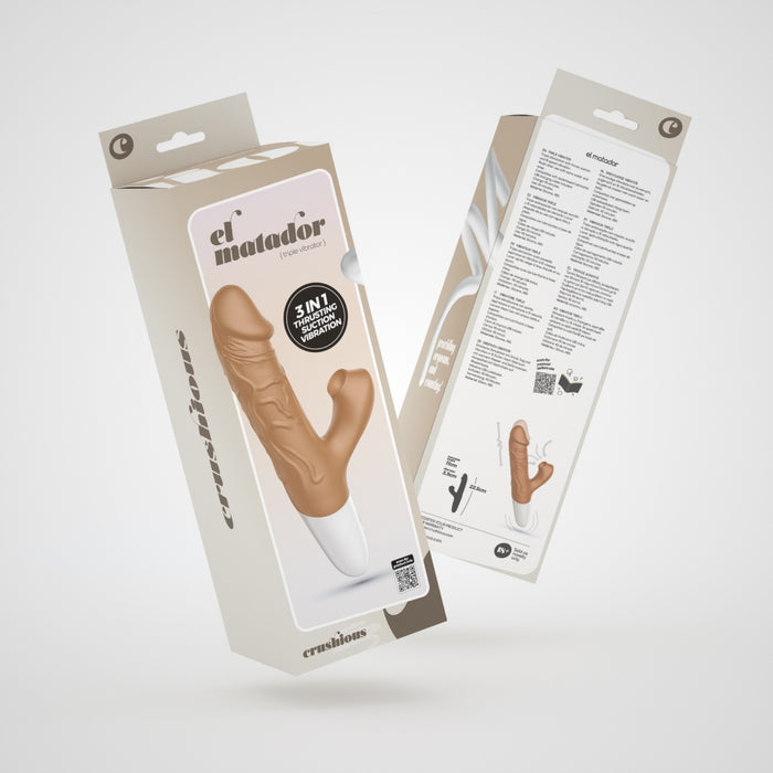 Crushious El Matador – Thrusting Realistic Vibrator