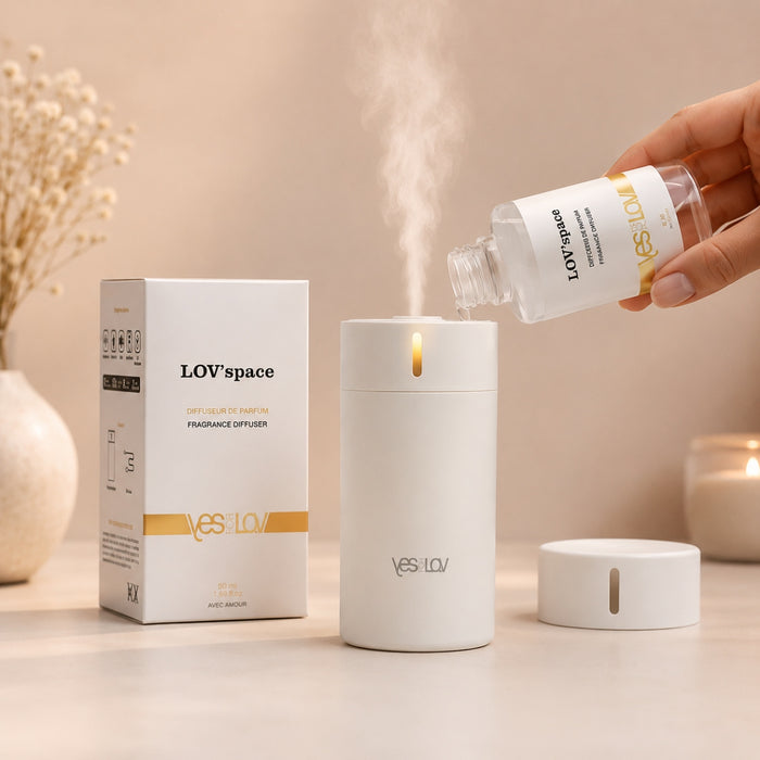 YESforLOV LOV’space – Aromatic Diffuser with Refill 50ml