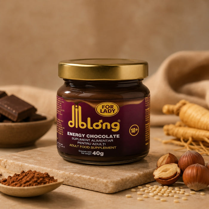 DIBLONG Lady Spread – šokoladinis kremas su augaliniais ekstraktais 40 g