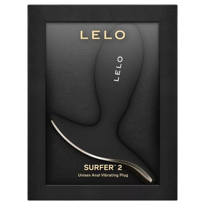 LELO SURFER 2 – Vibrating Anal Plug Black