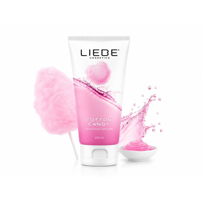 Love Lubricant Cotton Candy - water-based lubricant, cotton candy flavored, 100 ml