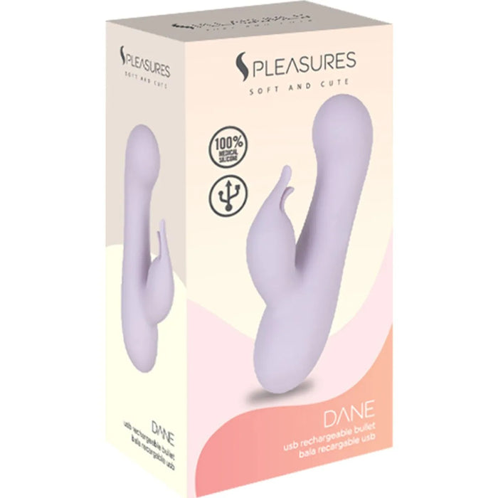 "S Pleasures DANE" – a compact rabbit-style bullet vibrator for dual stimulation