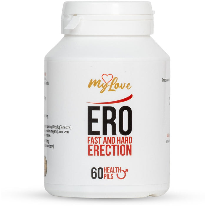 MyLove Ero Fast and Hard – food supplement for men, 60 capsules
