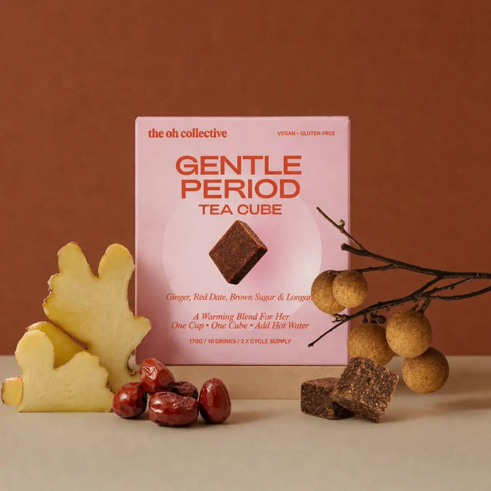 The Oh Collective Gentle Period Tea Cube - tea cubes for period, 10 pcs.