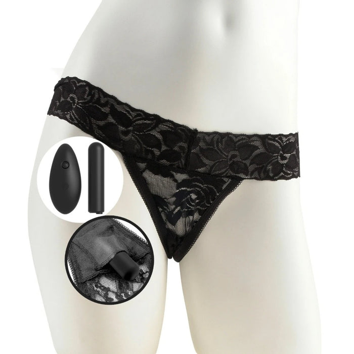 Fetish Fantasy Vibrating Panties – vibruojančios kelnaitės su pulteliu