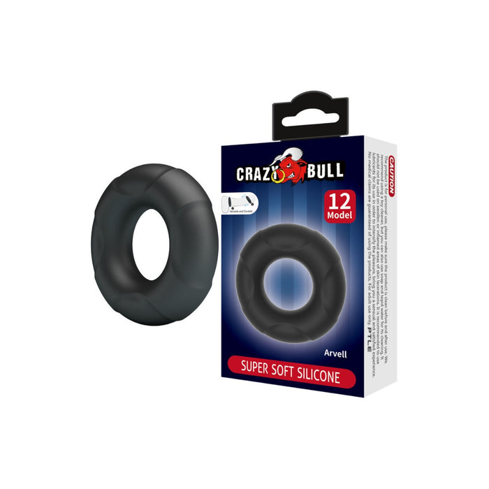 CRAZY BULL - ARVELL SILIKONINIS ŽIEDAS, MODELIS 12